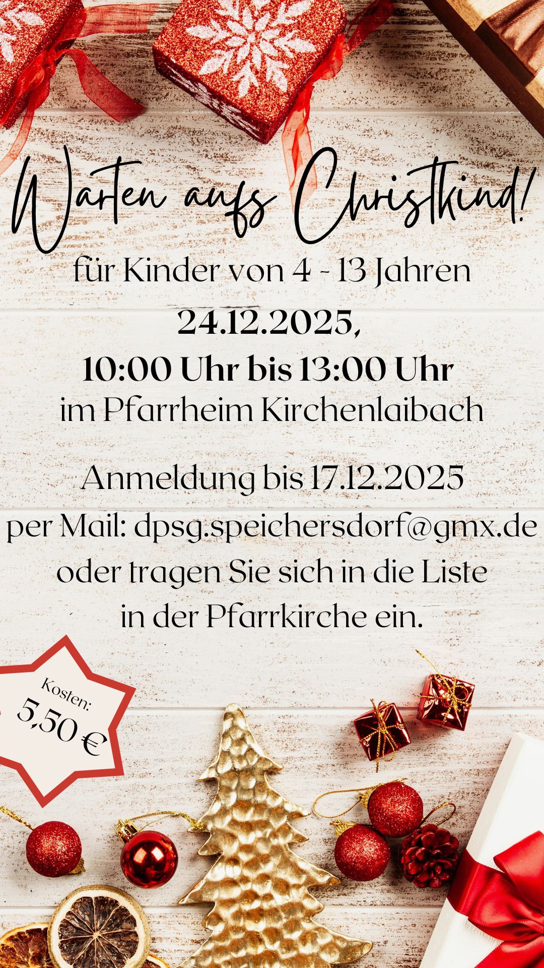 Warten aufs Christkind